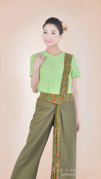 雅安东南亚风情酒店服装定做