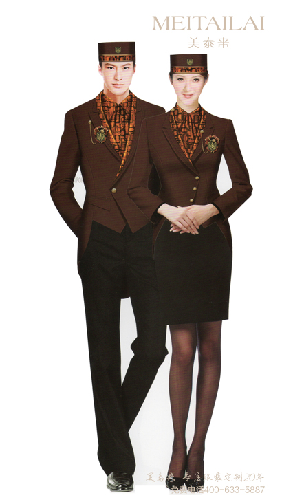 雅安时尚休闲风酒店服装团购